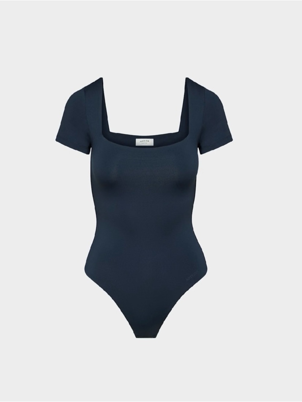 Aritzia Original Contour Manner Square Neck Short Sleeve Bodysuit